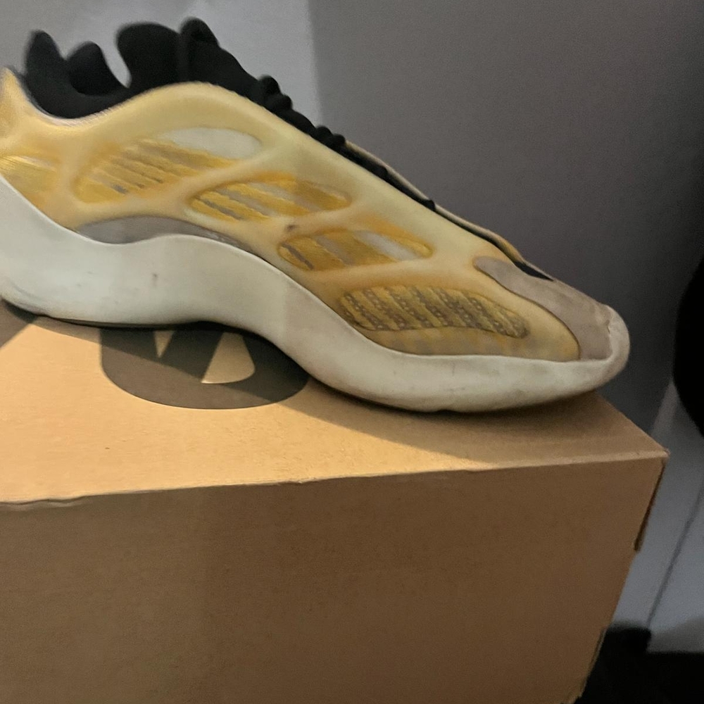 adidas Sneakers in Black and Yellow